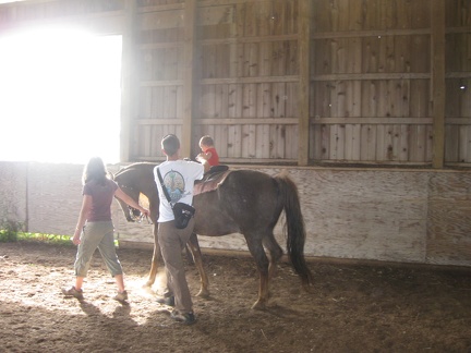 Olivia Riding Horse3